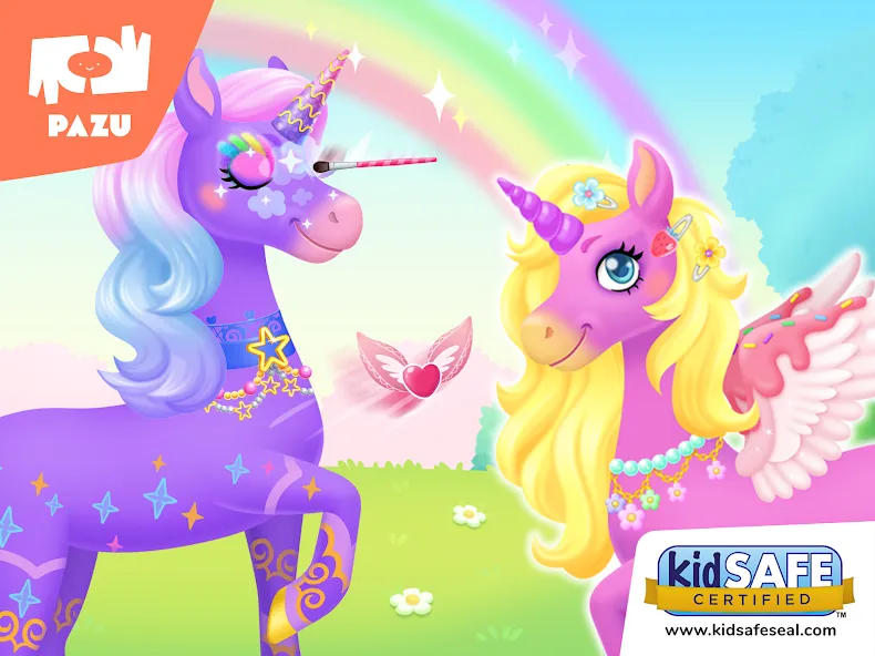 My Unicorn dress up for kids МОД/Взлом [Деньги, Монеты и Меню MOD] Screenshot 5