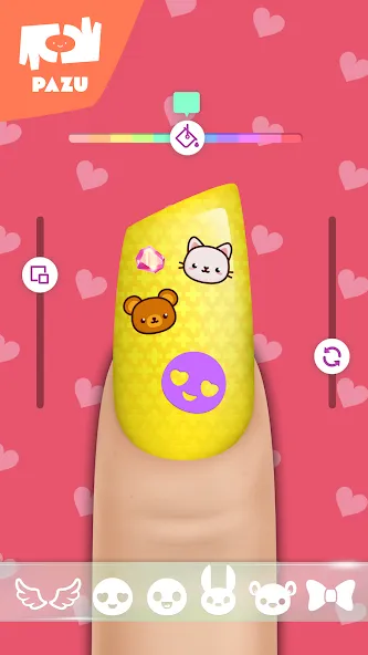 Girls Nail Salon - Kids Games МОД/Взлом [Бесконечные деньги, Монеты и Мега MOD] Screenshot 4