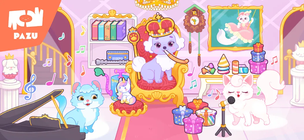 Princess Palace Pets World МОД/Взлом [Все открыто, Дополнительные деньги и Меню MOD] Screenshot 4