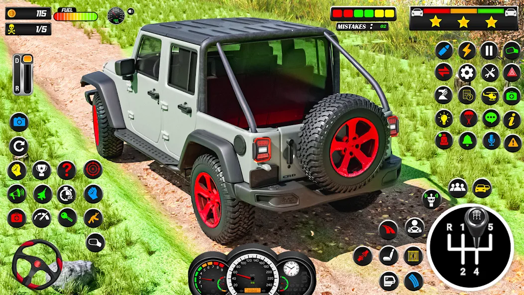 Offroad 4x4 Jeep Driving Game МОД/Взлом [Деньги, Монеты и Меню MOD] Screenshot 2
