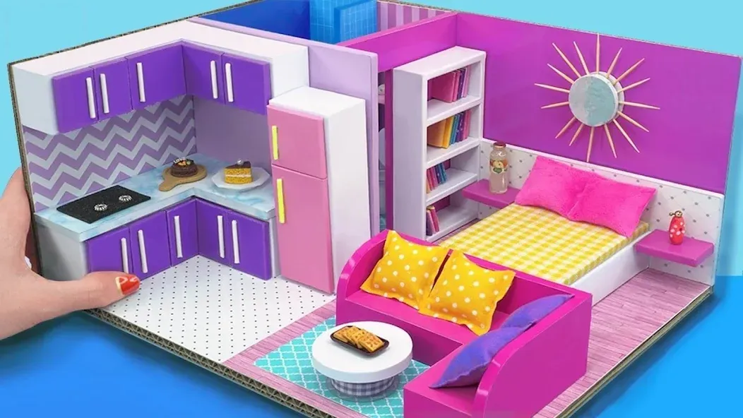 Girl Doll House Design Games (Дизайнерские игры для девочек Домик для кукол) МОД/Взлом [Меню, Бесконечные монеты и Открытые уровни] Screenshot 5