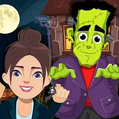 Скачать Pretend Play Halloween Party Взлом (Все открыто) на Андроид