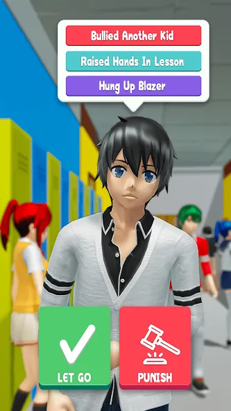 Anime School Teacher Simulator МОД/Взлом [Деньги, Монеты и Меню MOD] Screenshot 1