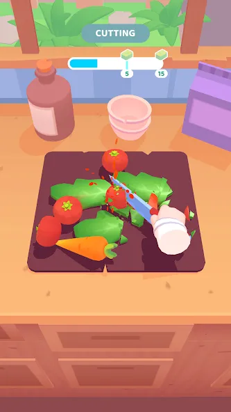 The Cook - 3D Cooking Game (Зе Кук) МОД/Взлом [Бесконечные деньги, Монеты и Мега MOD] Screenshot 1