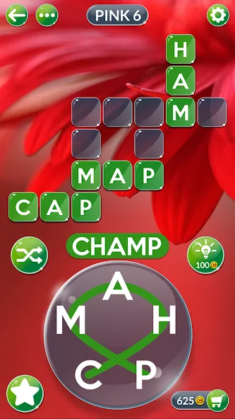 Wordscapes In Bloom (Вордскейпс Ин Блум) МОД/Взлом [Много монет, Открытые уровни и Мега MOD] Screenshot 4
