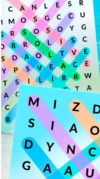 Wordscapes Search (Вордскейпс Серч) МОД/Взлом [Много денег, Монет и Все открыто] Screenshot 1