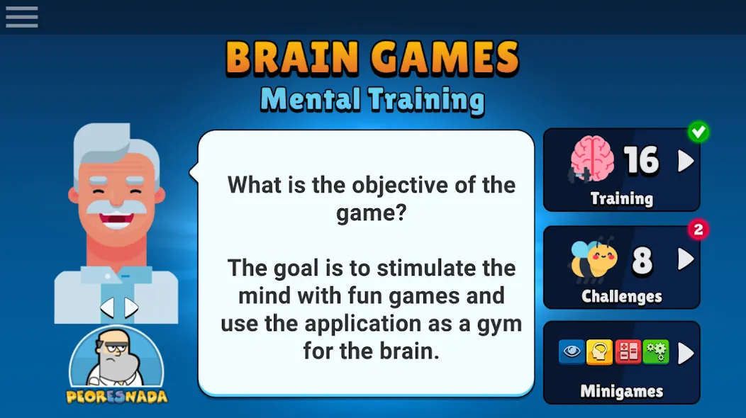 Neurobics: 60 Brain Games (Нейробика) МОД/Взлом [Меню, Бесконечные монеты и Открытые уровни] Screenshot 1