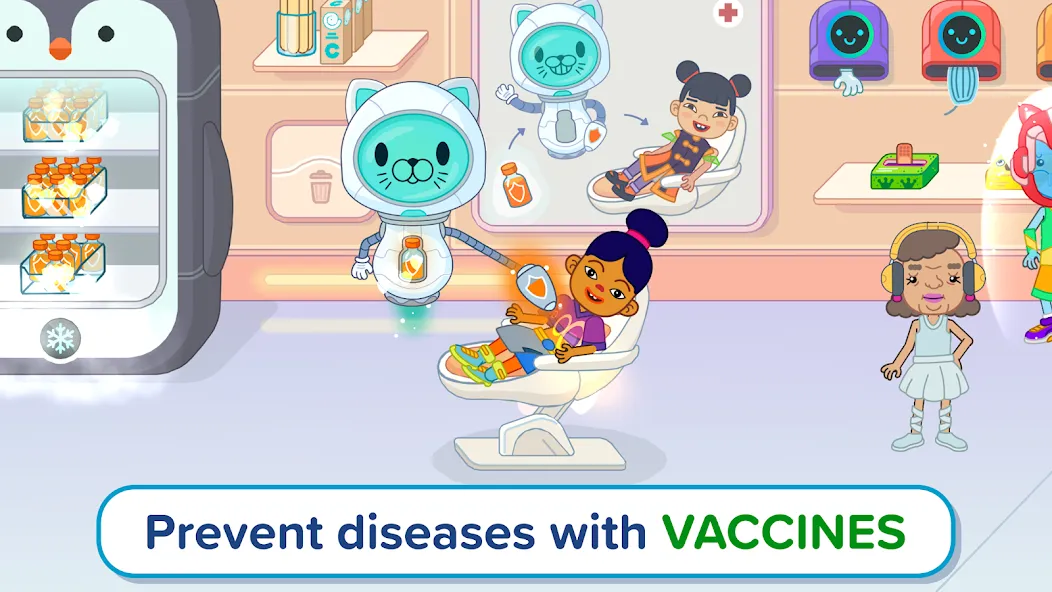 Pepi Hospital 2: Flu Clinic (Пепи Хоспитал 2) МОД/Взлом [Много монет, Открытые уровни и Мега MOD] Screenshot 4