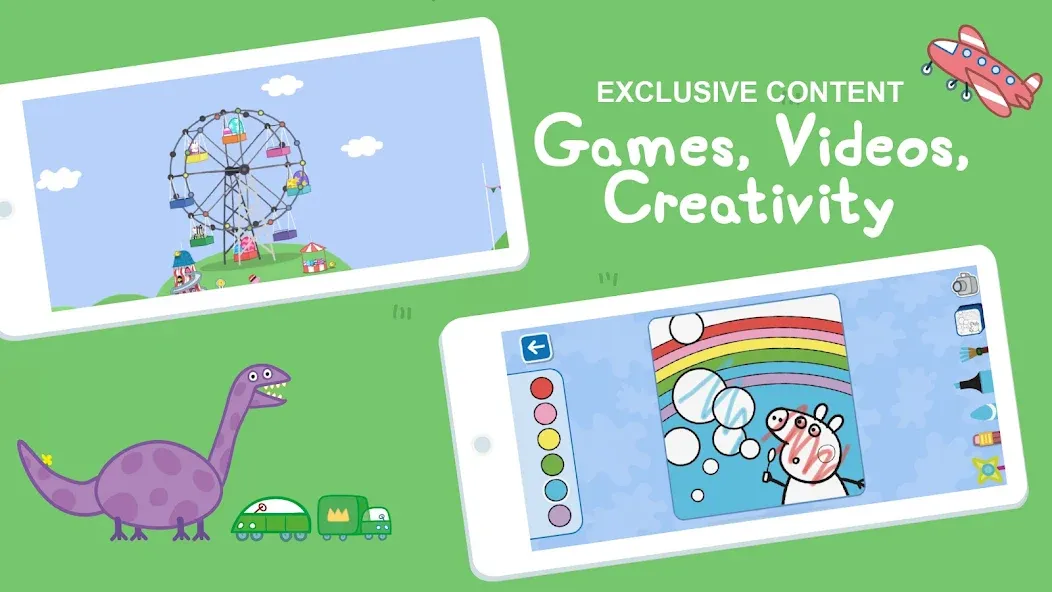 World of Peppa Pig: Kids Games (Мир свинки Пеппы) МОД/Взлом [Много монет, Открытые уровни и Мега MOD] Screenshot 1