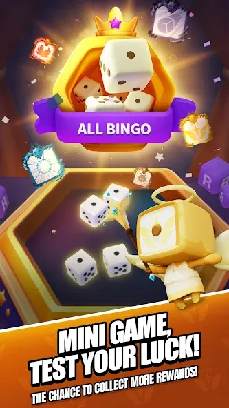 Roll Roll: Dice Heroes (Рэндом Дайс) МОД/Взлом [Меню, Бесконечные монеты и Открытые уровни] Screenshot 3