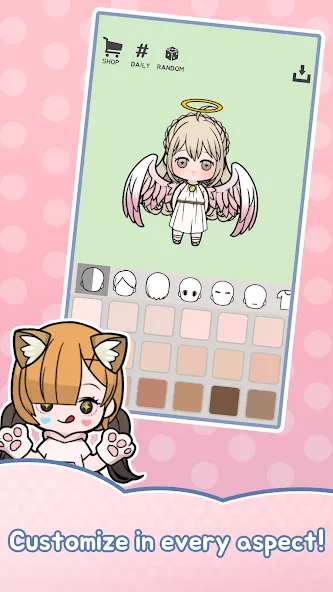 Unnie doll (Юнни кукла) МОД/Взлом [Много монет, Открытые уровни и Мега MOD] Screenshot 3