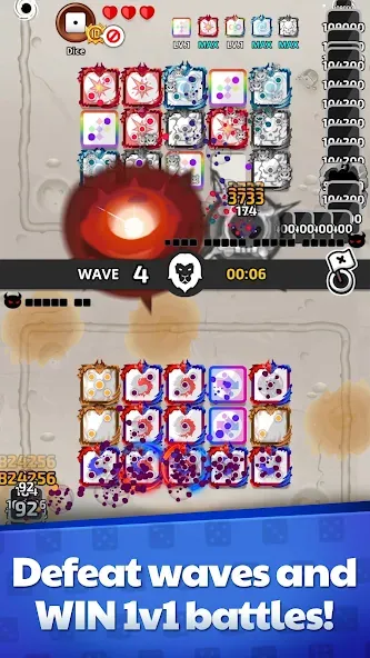 Random Dice Defense : PvP TD (Рандом Дайс) МОД/Взлом [Много монет, Открытые уровни и Мега MOD] Screenshot 2