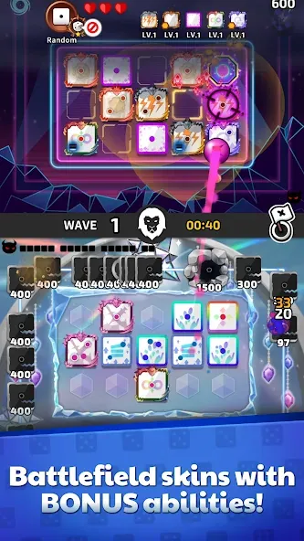 Random Dice Defense : PvP TD (Рандом Дайс) МОД/Взлом [Много монет, Открытые уровни и Мега MOD] Screenshot 5