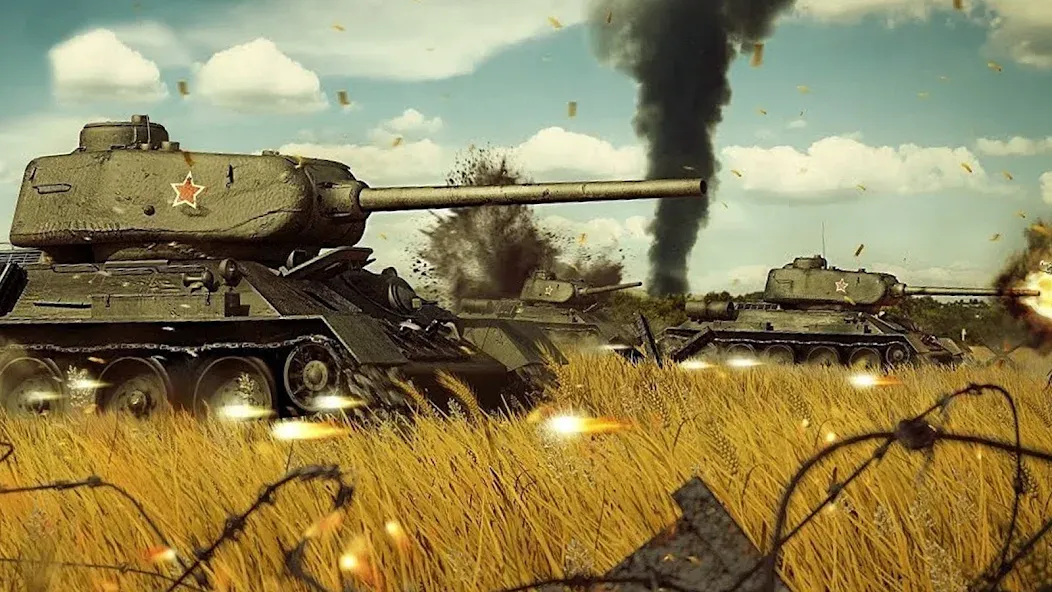 Army Tank Games Offline 3d МОД/Взлом [Много монет, Открытые уровни и Мега MOD] Screenshot 3