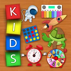 Скачать Educational Games 4 Kids Взломанная (Все игры разблокированы) на Андроид