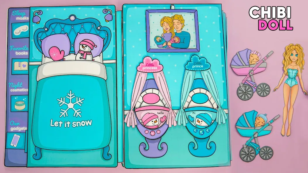 Chibi Dolls Dress Up Games (Чиби Куклы Игра в Одевание) МОД/Взлом [Много денег, Монет и Все открыто] Screenshot 3