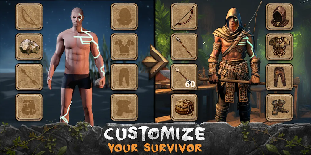 Survival Island: Evolve Pro (Сурвайвл Айленд) МОД/Взлом [Все открыто, Дополнительные деньги и Меню MOD] Screenshot 5