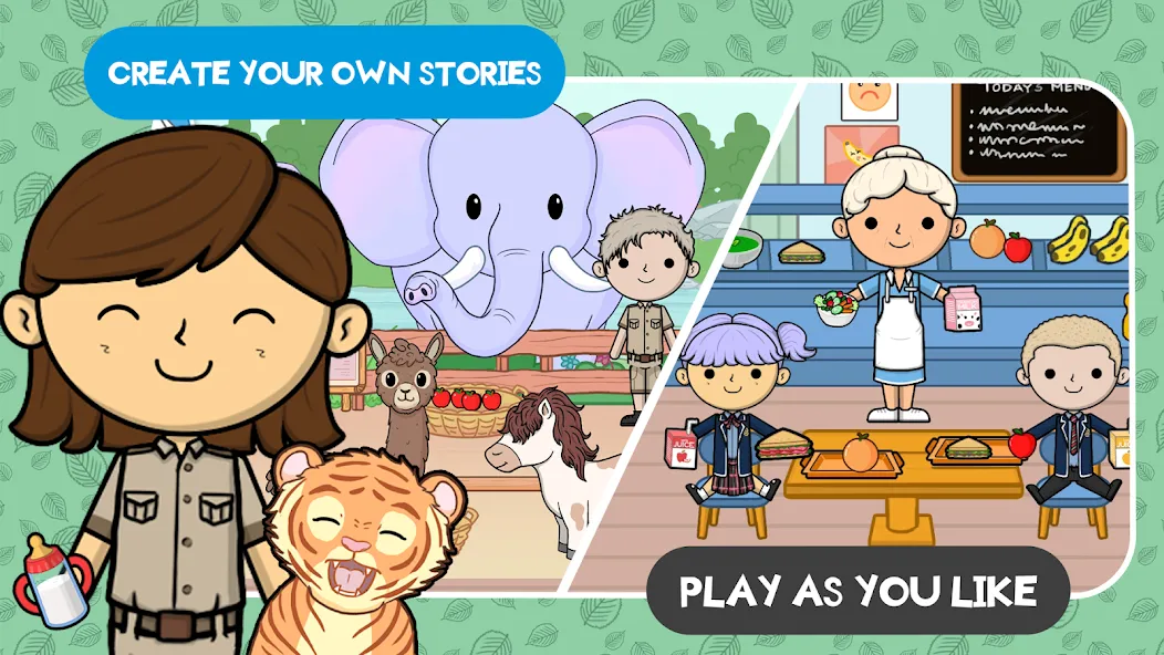 Lila's World:Create Play Learn МОД/Взлом [Бесконечные деньги, Монеты и Мега MOD] Screenshot 3