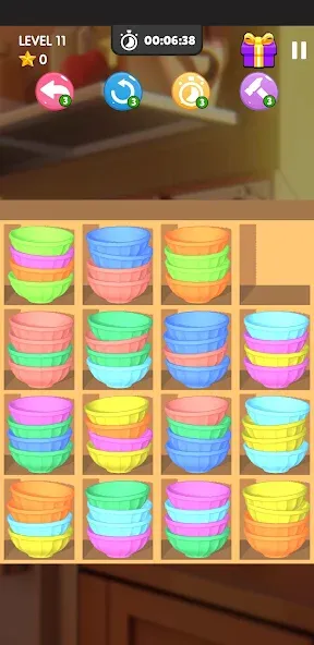 Bowl Sort Bonanza — скриншот 4 Bowl Sort Bonanza — скриншот 4