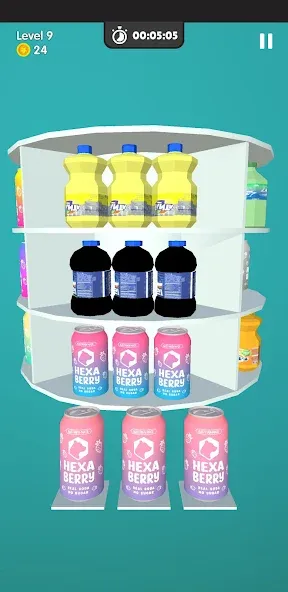 Tidy Goods Match 3D Master (Тайди Гудс Матч 3Д Мастер) МОД/Взлом [Бесконечные деньги, Монеты и Мега MOD] Screenshot 2