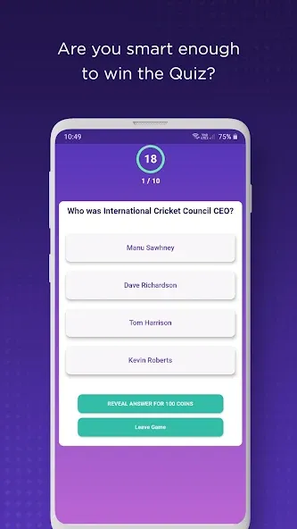 QuizPot: Group GK Quiz Trivia (КвизПот) МОД/Взлом [Все открыто, Дополнительные деньги и Меню MOD] Screenshot 1