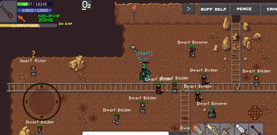 Delta Mmorpg (Дельта ММОРПГ) МОД/Взлом [Много монет, Открытые уровни и Мега MOD] Screenshot 1
