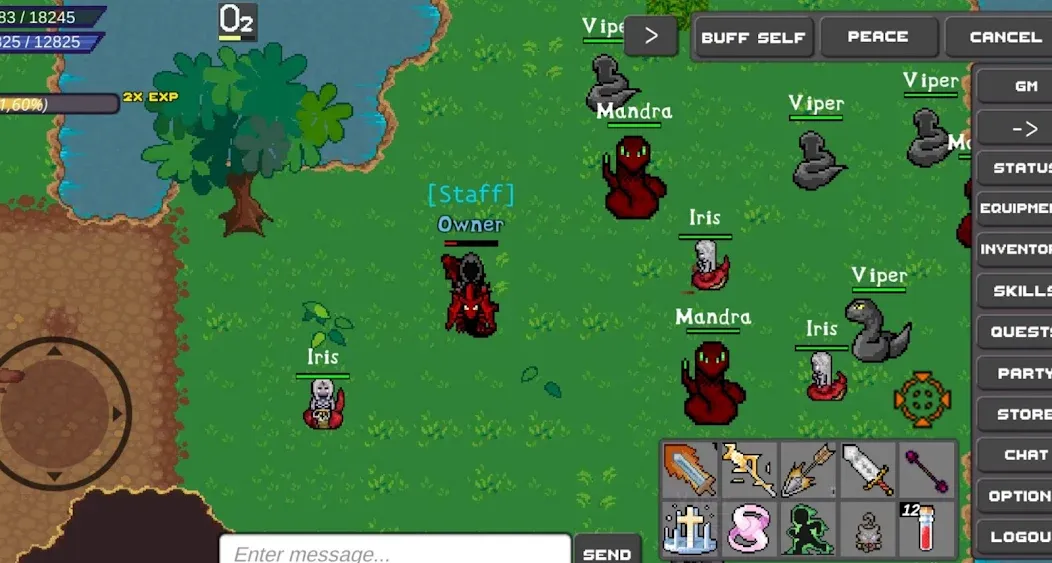 Delta Mmorpg (Дельта ММОРПГ) МОД/Взлом [Много монет, Открытые уровни и Мега MOD] Screenshot 5