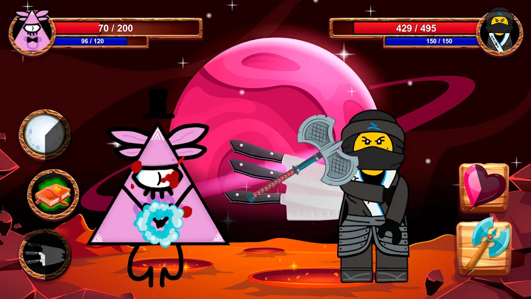 Cartoon Battle МОД/Взлом [Все открыто, Дополнительные деньги и Меню MOD] Screenshot 4