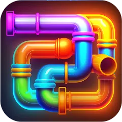 Скачать Pipe Puzzle Connect Взлом (Все уровни открыты) на Андроид бесплатно