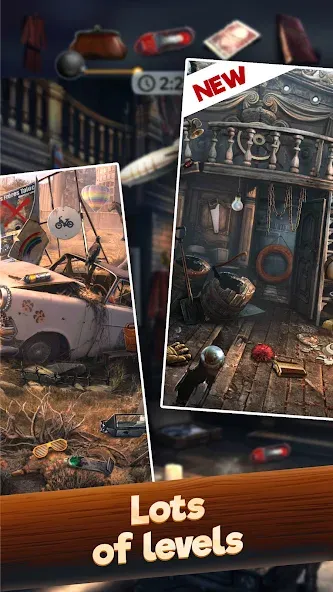Hidden Objects: Find items (Хидден Объектс) МОД/Взлом [Все открыто, Дополнительные деньги и Меню MOD] Screenshot 3