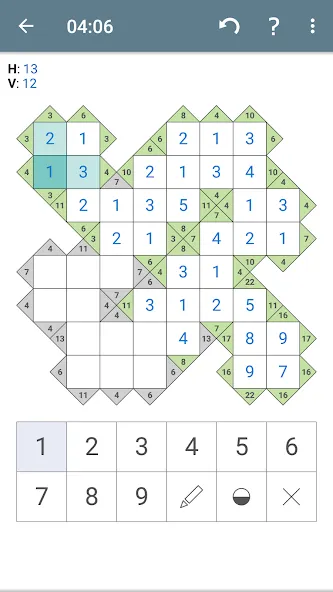 Kakuro (Cross Sums) МОД/Взлом [Много монет, Открытые уровни и Мега MOD] Screenshot 4
