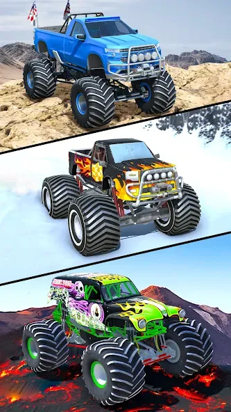 Rock Crawling: Racing Games 3D (Роккраулинг) МОД/Взлом [Бесконечные деньги, Монеты и Мега MOD] Screenshot 3