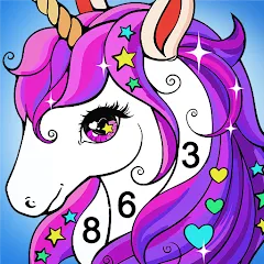 Скачать Взломанная Tap Color® Color by number на Андроид (Все открыто)