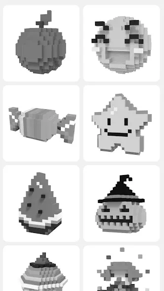 Pixel.ly 3D МОД/Взлом [Меню, Бесконечные монеты и Открытые уровни] Screenshot 1