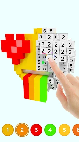 Pixel.ly 3D МОД/Взлом [Меню, Бесконечные монеты и Открытые уровни] Screenshot 3