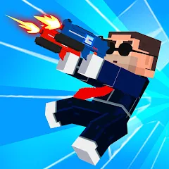 Скачать Pixel Shooting: Craft Demolish Взлом (Много денег и патронов) на Андроид
