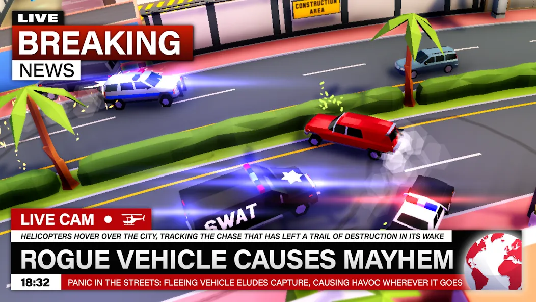 Reckless Getaway 2: Car Chase — скриншот 1