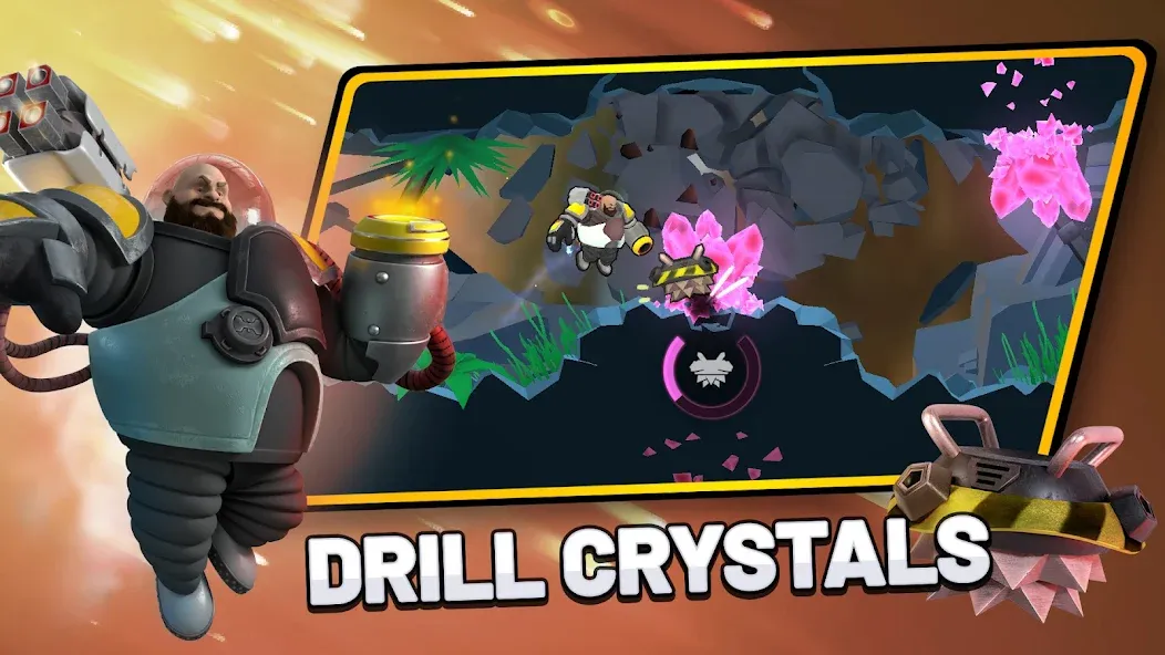 Drill Wars (Дрилл Ворс) МОД/Взлом [Бесконечные деньги, Монеты и Мега MOD] Screenshot 2