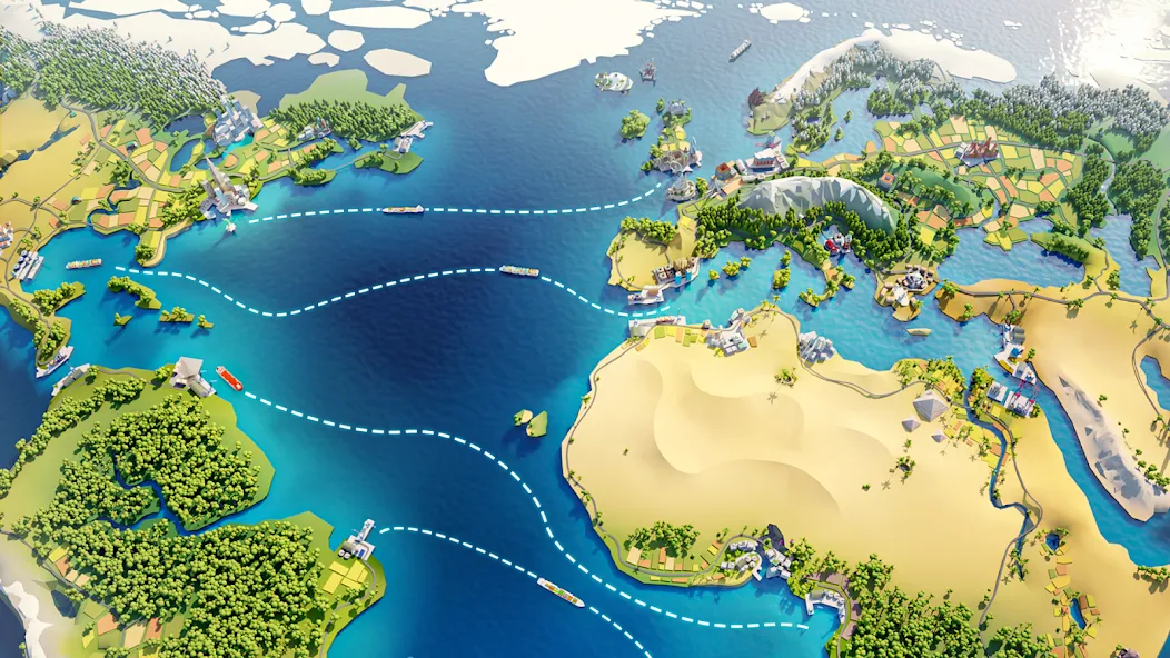 Port City: Ship Tycoon (Порт Сити) МОД/Взлом [Деньги, Монеты и Меню MOD] Screenshot 4