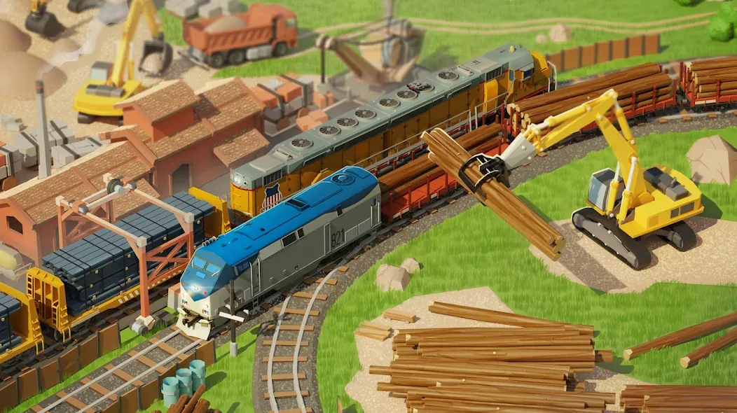 Train Station 2: Rail Tycoon (Трейн Стейшн 2) МОД/Взлом [Много монет, Открытые уровни и Мега MOD] Screenshot 4
