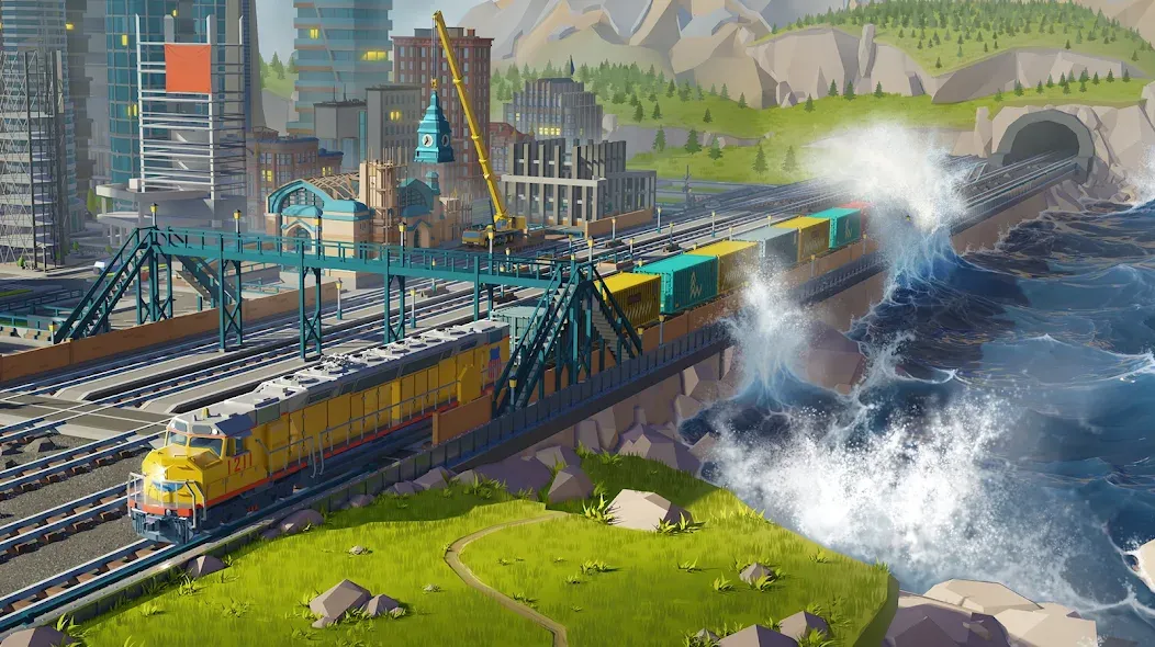 Train Station 2: Rail Tycoon (Трейн Стейшн 2) МОД/Взлом [Много монет, Открытые уровни и Мега MOD] Screenshot 5