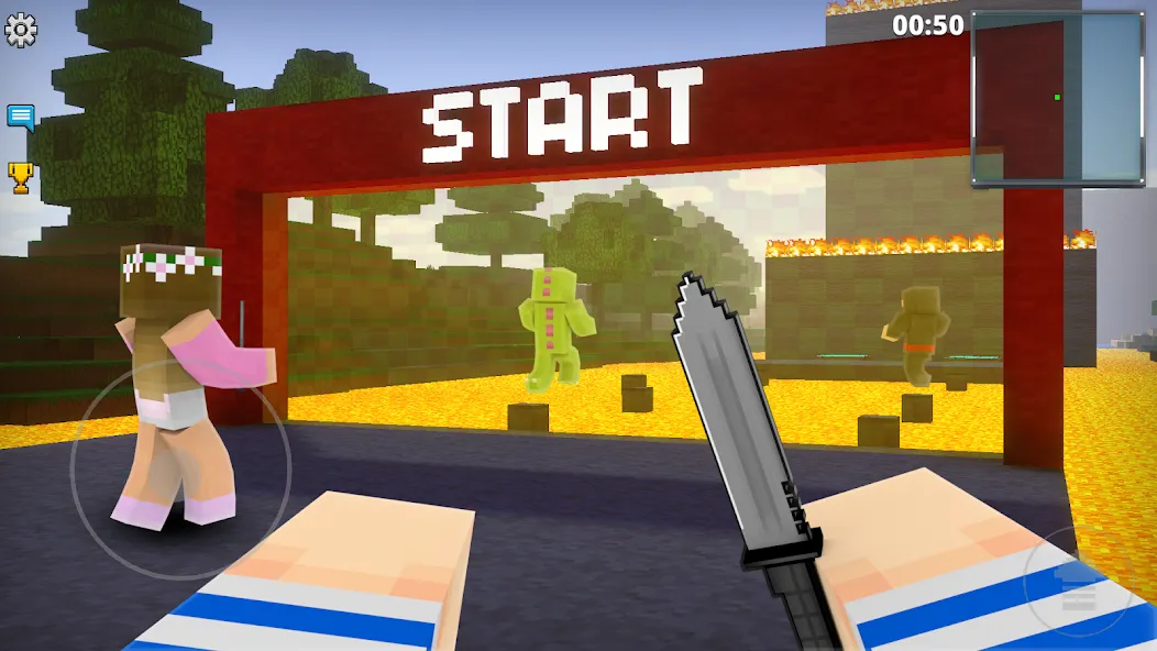 Pixel Strike 3D - FPS Gun Game (Пиксель Страйк 3Д) МОД/Взлом [Деньги, Монеты и Меню MOD] Screenshot 5