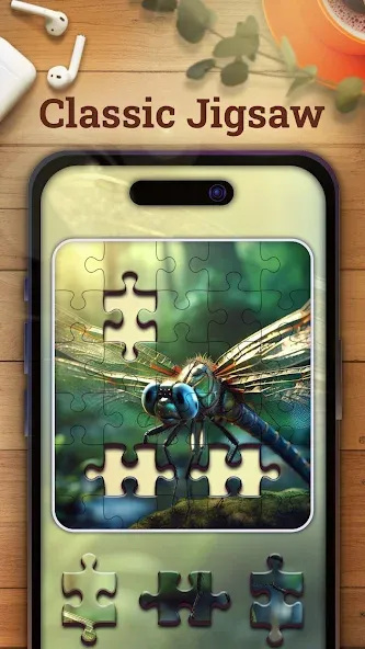 Jigsaw puzzles 2: Puzzle game МОД/Взлом [Бесконечные деньги, Монеты и Мега MOD] Screenshot 1