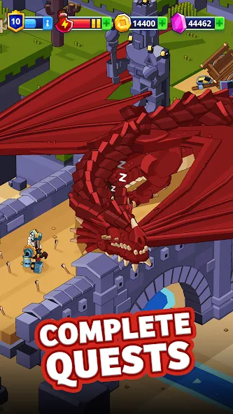 Medieval Merge: Epic Adventure (Мидивэл Мерж) МОД/Взлом [Много монет, Открытые уровни и Мега MOD] Screenshot 2