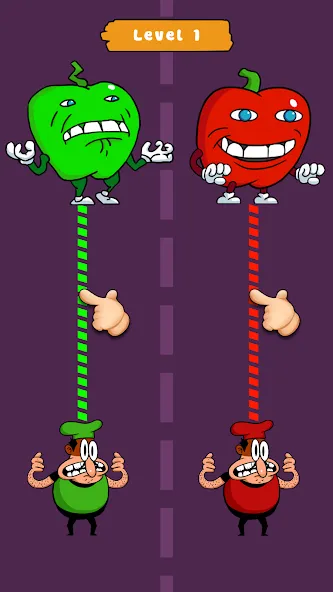 Pizza Rush Race: Fighting Boss (Пицца Раш Рейс) МОД/Взлом [Меню, Бесконечные монеты и Открытые уровни] Screenshot 1