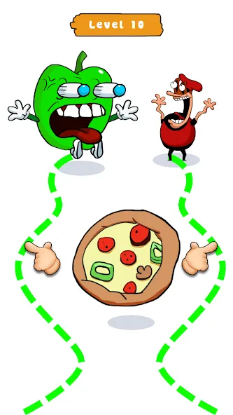 Pizza Rush Race: Fighting Boss (Пицца Раш Рейс) МОД/Взлом [Меню, Бесконечные монеты и Открытые уровни] Screenshot 3
