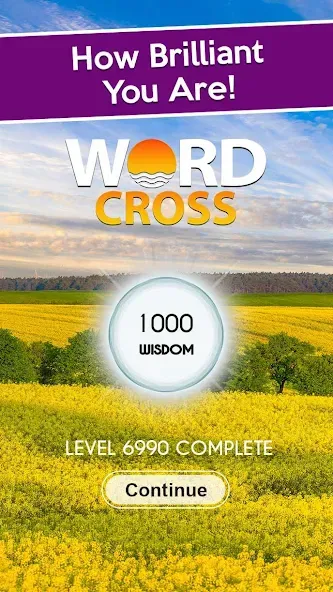 Word Cross: Crossy Word Search (Уорд Кросс) МОД/Взлом [Много денег, Монет и Все открыто] Screenshot 1