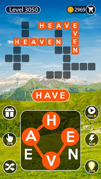 Word Cross: Crossy Word Search (Уорд Кросс) МОД/Взлом [Много денег, Монет и Все открыто] Screenshot 3