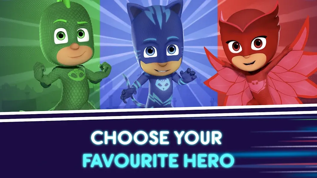 PJ Masks™: Moonlight Heroes МОД/Взлом [Бесконечные деньги, Монеты и Мега MOD] Screenshot 3