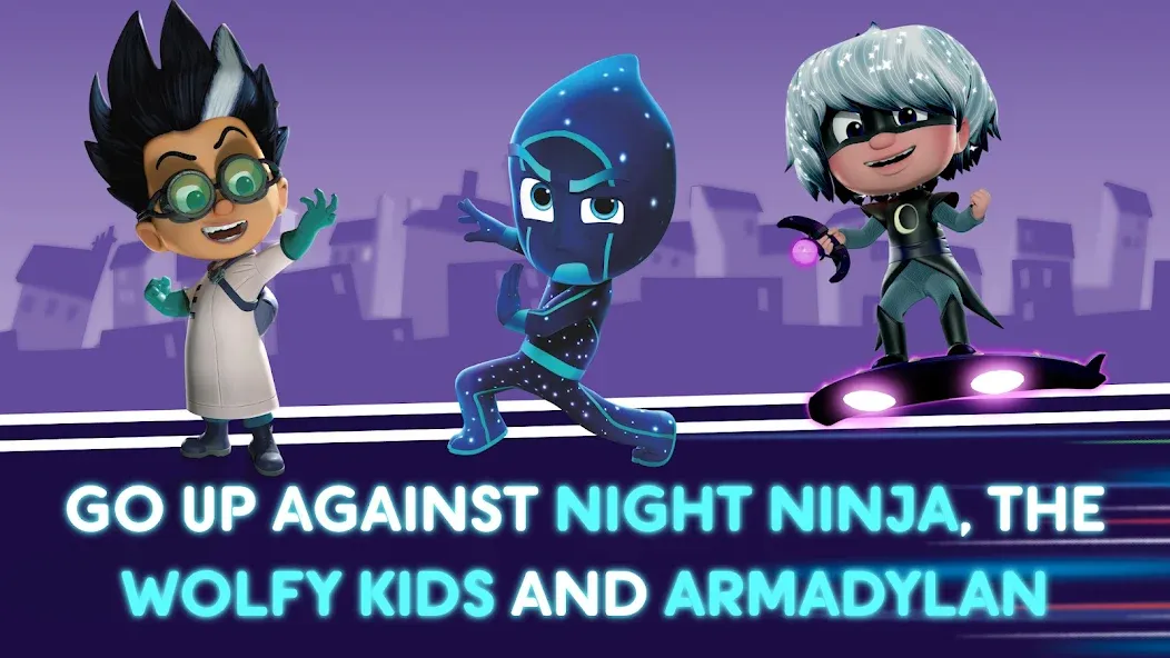 PJ Masks™: Moonlight Heroes МОД/Взлом [Бесконечные деньги, Монеты и Мега MOD] Screenshot 4